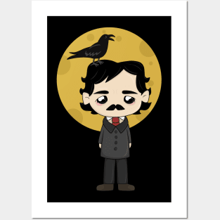 Cute Edgar Allan Poe Posters and Art